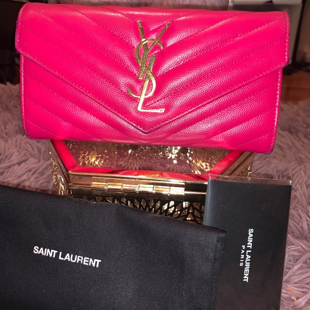 YSL Flap Wallet